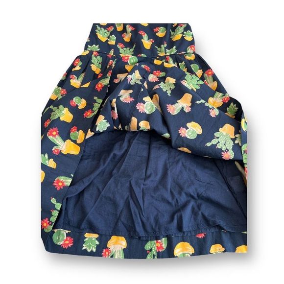 Emilyandfin Catcus Print Dress Size Medium - Picture 6 of 6